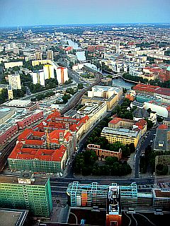 Berlin liegt an der Spree - Fotografie von oben