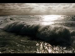 die Welle - stürmische Nordsee - Flutwelle