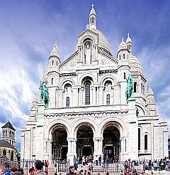 Basilkia Sacre Coeur in Montmartre