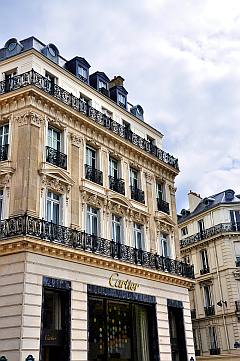 Cartier in Paris an der Champs Elysees