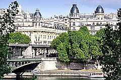 Häuser an der Seine