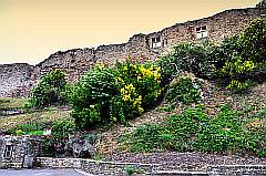 Burgruinen der ehemaligen Burg von Richard Löwenherz in Talmont Saint Hilaire