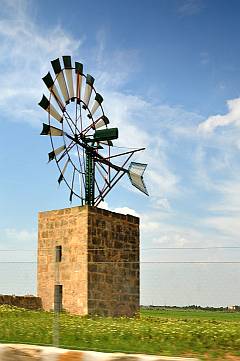 Windmühle, Migjorn