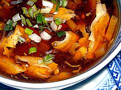 Chinesische Gemüse-Suppe