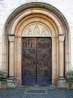 Portal des Klosters Marienwerder von 1196 im Landkreis Hannover