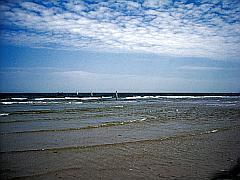lizenzfreies Foto der Nordsee Dünung vor der Insel Norderney