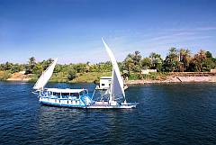 Dahabeya auf dem Nil