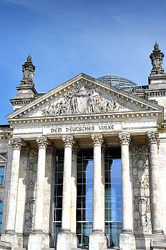 Reichstag, Portal