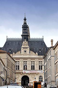 historisches Gebäude in Niort in Frankreich