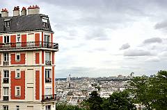 Blick über Paris vom Montmartre