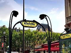 Metropolitain - die Metro in Paris