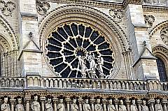 Notre Dame Kirchenfenster
