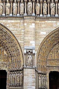 Notre Dame, Portal Details