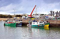 Fischerhafen an der französischen Atlantikküste