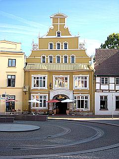 die alte Löwen-Apotheke in Wismar