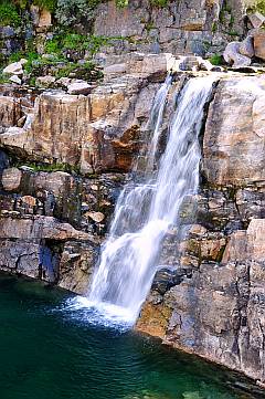 Wasserfall am Blasjo