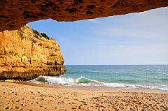 Praia Albandeira - Höhle