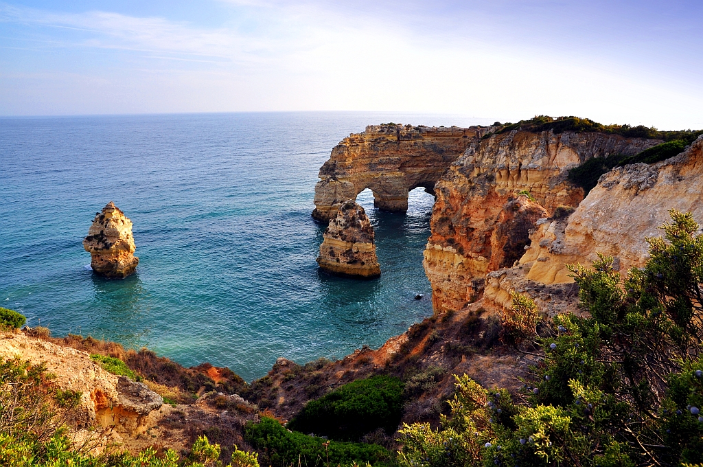 Lagoa Algarve - Bilder Praia Senhora da Rocha & Praia Marinha