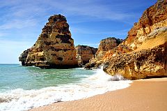 Urlaubsreise an der Algarve in Portugal