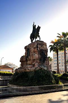 Reiterdenkmal Placa d'Espanya
