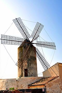 Mühle in Llubi