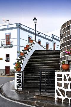 Treppen zur Villa de Agua